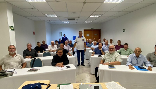 Reunião do Sereníssimo Grão-Mestre com parte dos Delegados Regionais