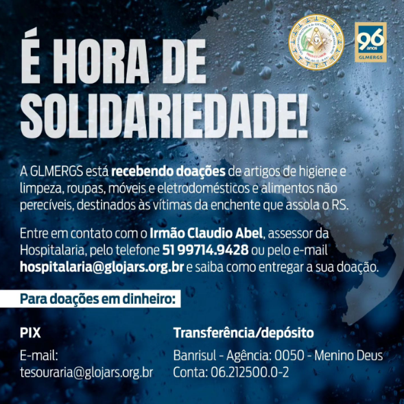 É Hora de Solidariedade – GLMERGS