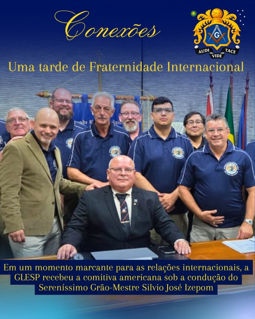 Fraternidade sem fronteiras: GLESP recebe comitiva dos EUA