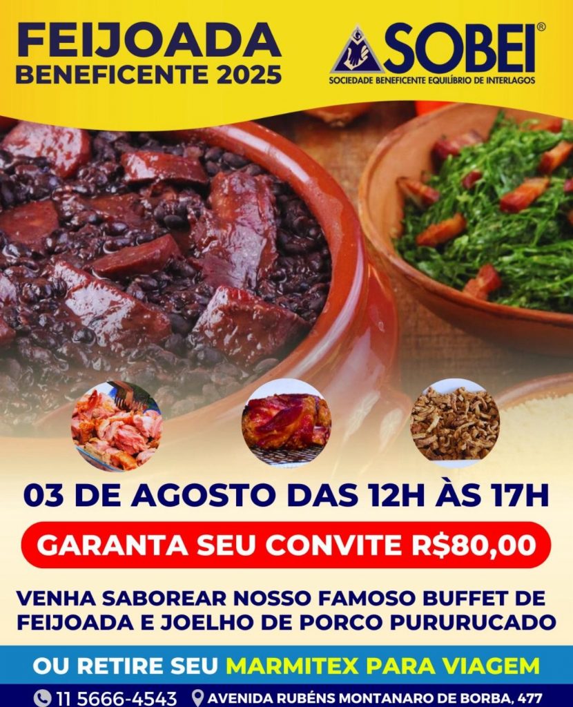 Feijoada Beneficente SOBEI 2025