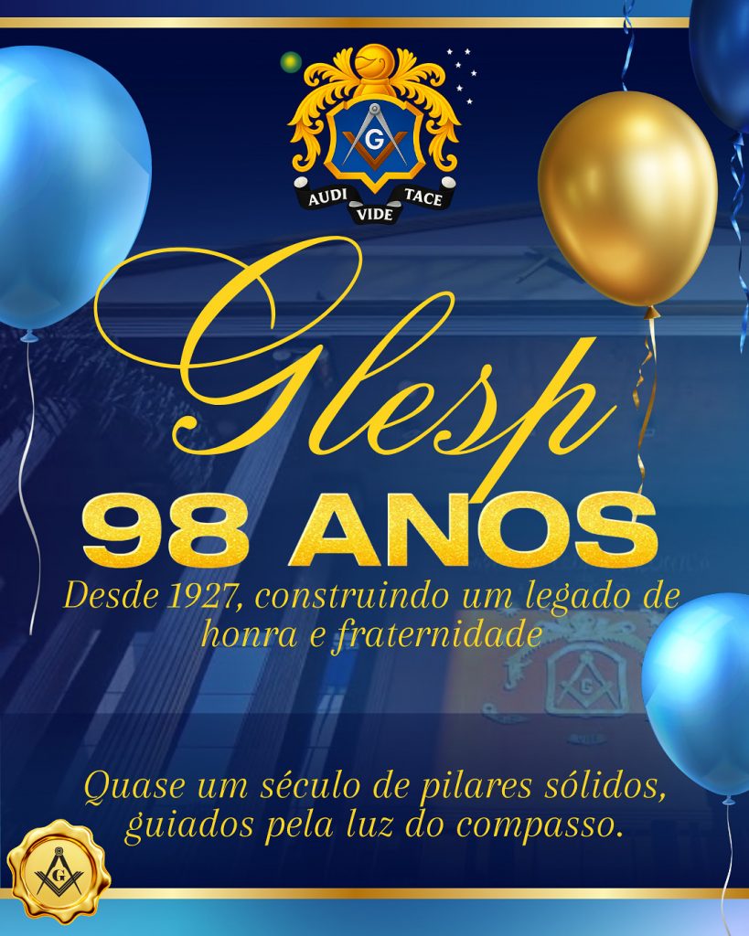 🕯️ GLESP – 98 ANOS DE LUZ, TRADIÇÃO E COMPROMISSO