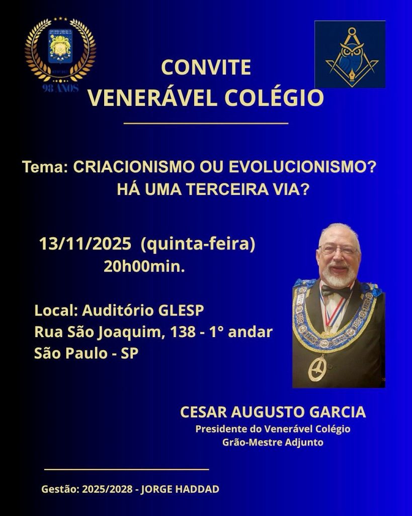 Convite Venerável Colégio