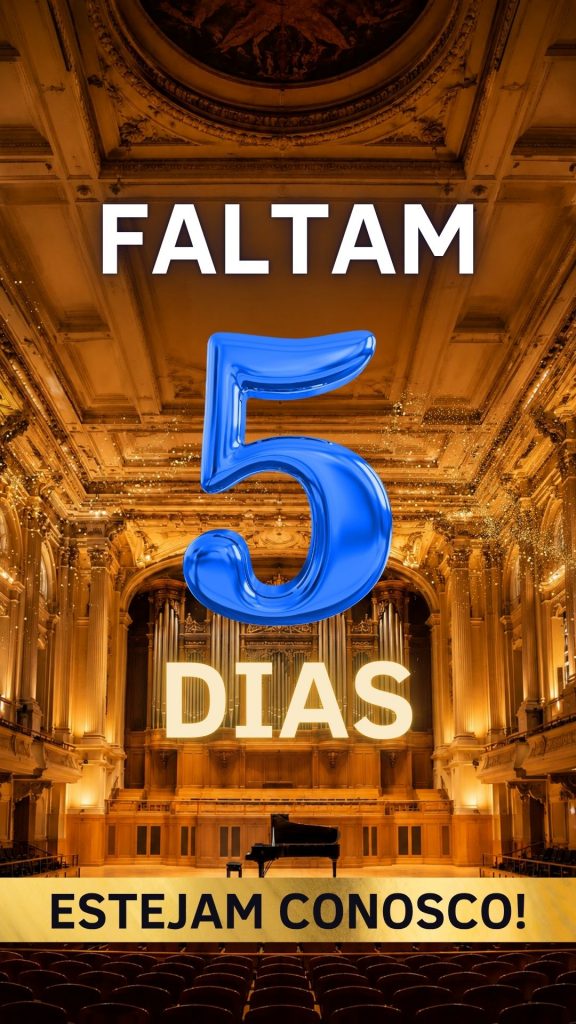 Faltam 5 dias para o nosso encontro, rumo ao Centenário!