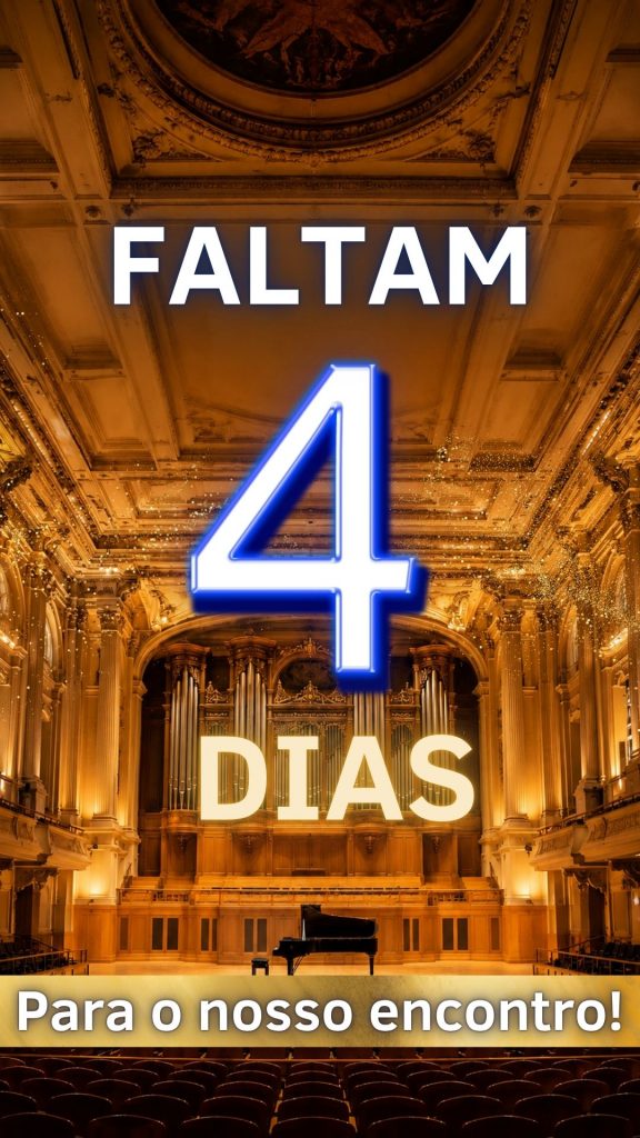 Faltam 4 dias para o nosso encontro, rumo ao Centenário!