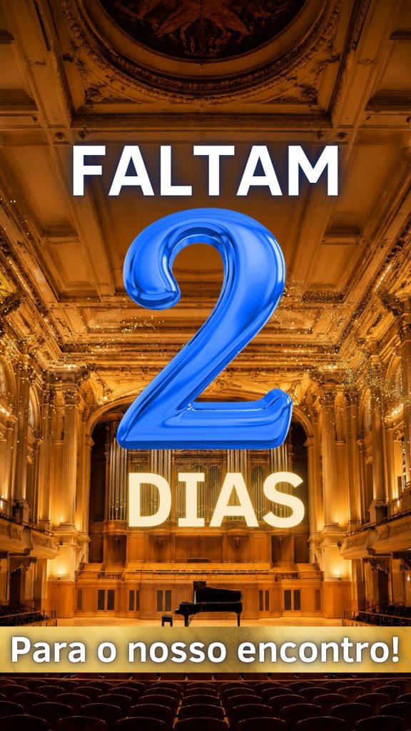 Faltam 2 dias para o nosso encontro, rumo ao Centenário!