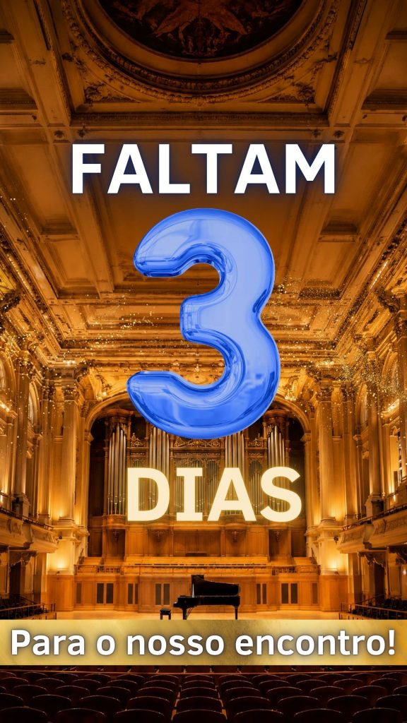 Faltam 3 dias para o nosso encontro, rumo ao Centenário!